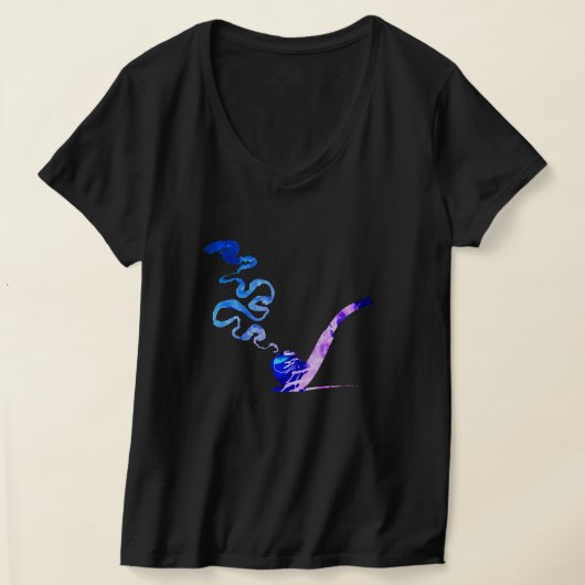 Kunst van het pijproken (Miami) T-shirt (Laagn)
