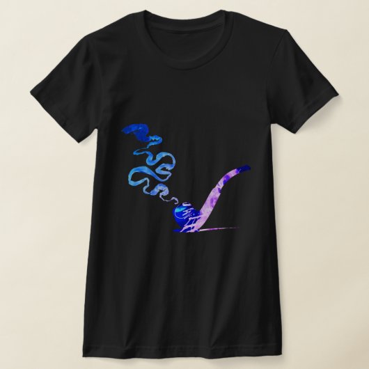 Kunst van het Pijproken (Miami) T-shirt (Laagn)