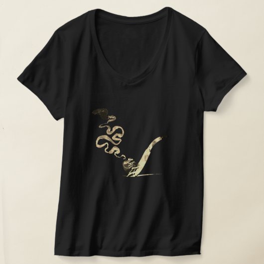 Kunst van het Pijproken (Vintage) T-shirt (Laagn)