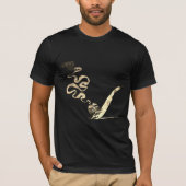 Kunst van het pijproken (Vintage) T-shirt (Voorkant)