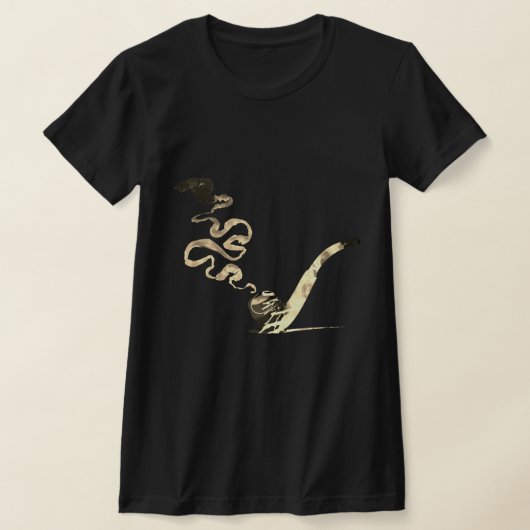 Kunst van het Pijproken (Vintage) T-shirt (Laagn)