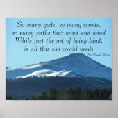 Kunst van het soort zijn poster (Voorkant)