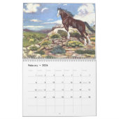 Kunst van het Wilde Westen Kalender (Feb 2026)
