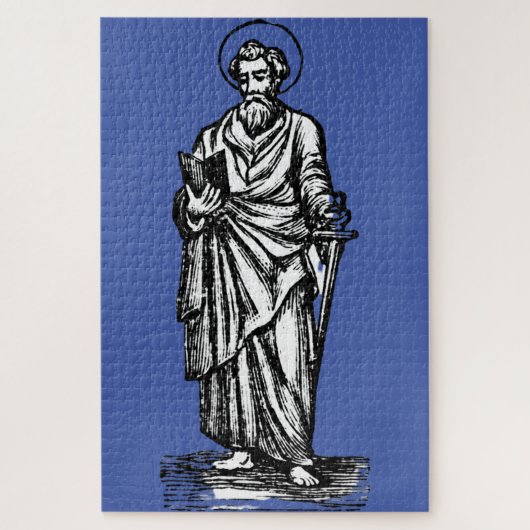 Kunst van het Zwaard van de Geest van Sint-Paulus Legpuzzel (Verticaal)