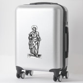 Kunst van het Zwaard van de Geest van Sint-Paulus Sticker (Koffer)