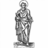 Kunst van het Zwaard van de Geest van Sint-Paulus Sticker (Voorkant)