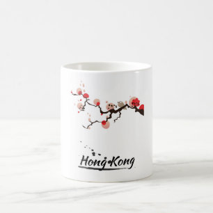 Kunst van Hongkongse vintage reizen Koffiemok
