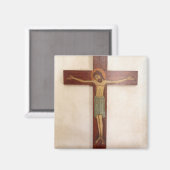Kunst van Jezus aan het Kruis Magneet (Voorkant / Achterkant)