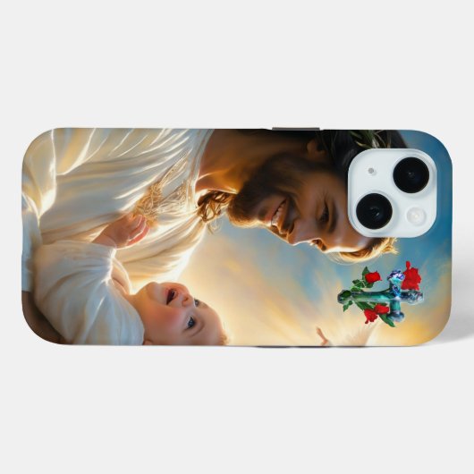 Kunst van Jezus Case-Mate iPhone Case (Achterkant (horizontaal))