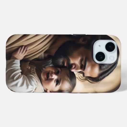 Kunst van Jezus Case-Mate iPhone Case (Achterkant (horizontaal))