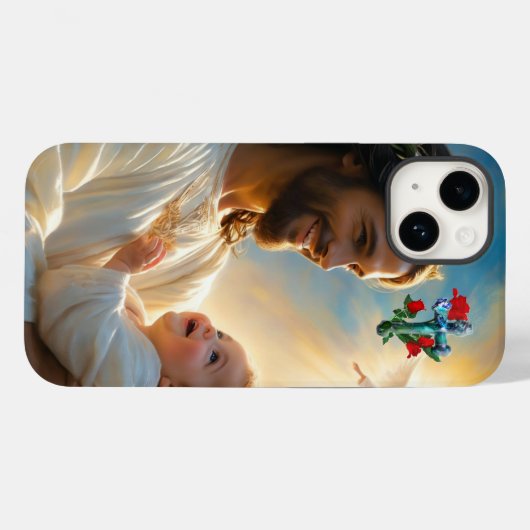 Kunst van Jezus Case-Mate iPhone Case (Achterkant (horizontaal))