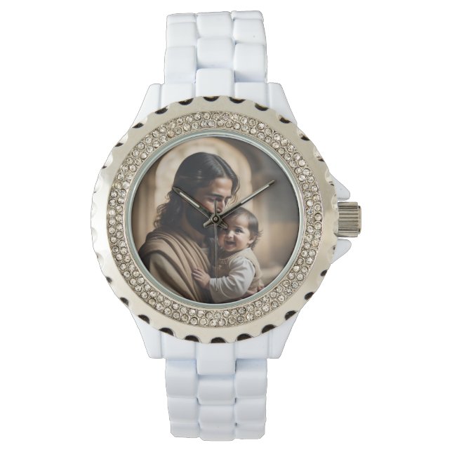 Kunst van Jezus Horloge (Voorkant)