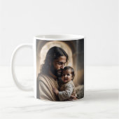 Kunst van Jezus Koffiemok (Links)