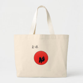 Kunst van Judo-afdrukken Grote Tote Bag