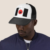 Kunst van Judo Print Trucker Hat Trucker Pet (In situ)