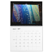Kunst van Kimono van 12 maanden Kalender (Mar 2027)
