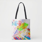 Kunst van kind tote bag (Voorkant)