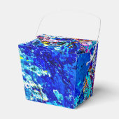 Kunst van kleurenpalet grappig bedankdoosjes (Voorkant Zijde)