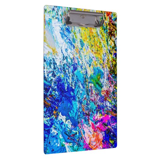 Kunst van kleurenpalet klembord (Rechts)