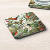 Kunst van Kolibries Paradijs Onderzetter (Linkerzijde)