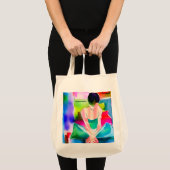 Kunst van kruidenierskunst Canvas tas (Voorkant (product))