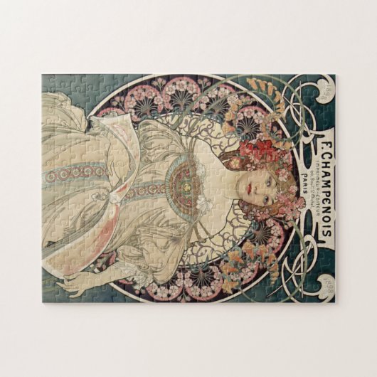 kunst van kunstenaar Alphonse Mucha Legpuzzel (Horizontaal)