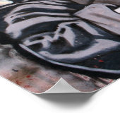 Kunst van Las Palmas Cartoon Hero Poster (Hoek)