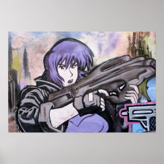 Kunst van Las Palmas Cartoon Hero Poster (Voorkant)