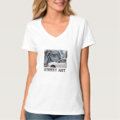 Kunst van Las Palmas Fortune Teller Car T-shirt (Voorkant)