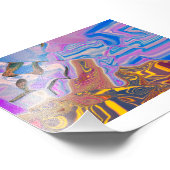 Kunst van leeftijd foto afdruk (Hoek)