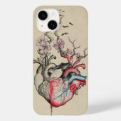 Kunst van liefde Surrealistische anatomische harte Case-Mate iPhone Case (Achterkant)