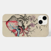 Kunst van liefde Surrealistische anatomische harte Case-Mate iPhone Case (Achterkant (horizontaal))