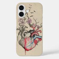 Kunst van liefde Surrealistische anatomische harte