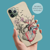 Kunst van liefde Surrealistische anatomische harte Case-Mate iPhone Case