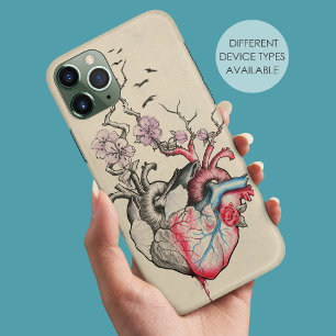 Kunst van liefde Surrealistische anatomische harte Case-Mate iPhone Case