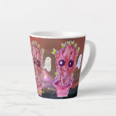 Kunst van Micheal Baby Groot Mok (Rechterhoek)