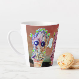 Kunst van Micheal Baby Groot Mok