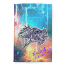 Kunst van Micheal Dragon Weatherproof Garden Flag