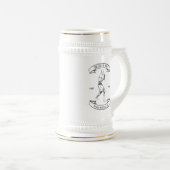 Kunst van MMA gemengde huwelijkse kunsten Bierpul (Voorkant rechts)