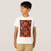 kunst van monarchvlinder t-shirt (Voorkant volledig)