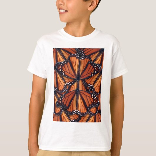 kunst van monarchvlinder t-shirt (Voorkant)