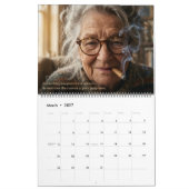 Kunst van Opgeven Grumpy Oude 2027 Kalender (Mar 2027)