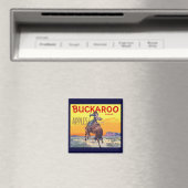 Kunst van oude fruitkratlabel, Buckaroo Appels Magneet (Insitu (Vaatwasser))