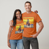 Kunst van oude fruitkratlabel, Buckaroo Appels T-shirt (Unisex)