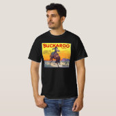 Kunst van oude fruitkratlabel, Buckaroo Appels T-shirt (Voorkant volledig)