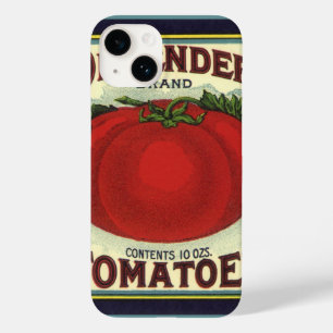 Kunst van oude fruitkratlabel, Defender Tomaten Case-Mate iPhone Case
