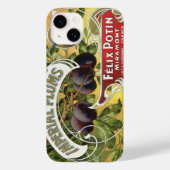 Kunst van oude fruitkratlabel, Imperial pruimen Case-Mate iPhone Case (Achterkant)