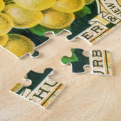 Kunst van oude fruitkratlabel, Muskaatdruiven Legpuzzel (Zijkant)