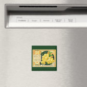 Kunst van oude fruitkratlabel, Muskaatdruiven Magneet (Insitu (Vaatwasser))