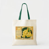 Kunst van oude fruitkratlabel, Muskaatdruiven Tote Bag (Voorkant)